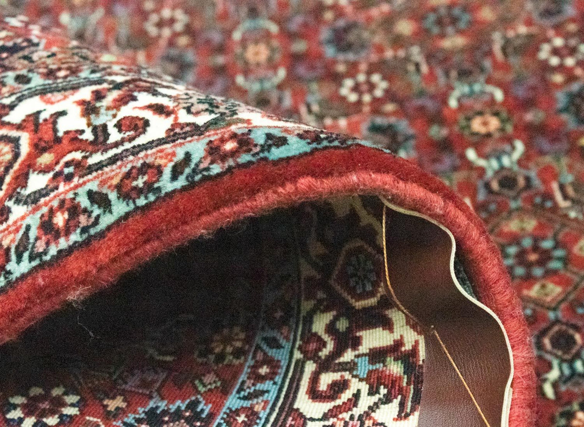 Løber Persisk tæppe - Bijar - 297 x 90 cm - rød