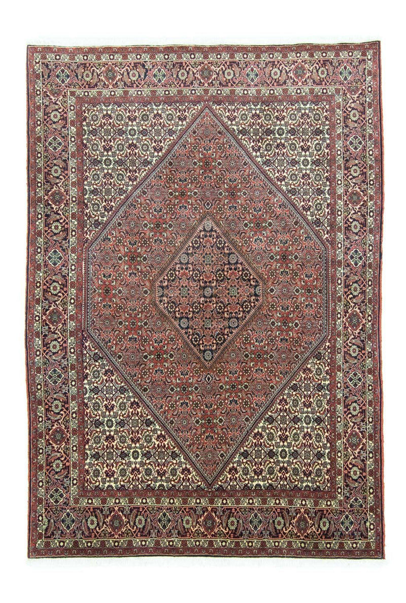 Persisk tæppe - Bijar - 252 x 175 cm - blå
