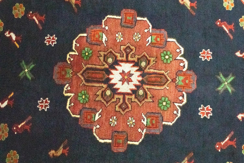 Persisk tæppe - Nomadisk - 300 x 197 cm - rød