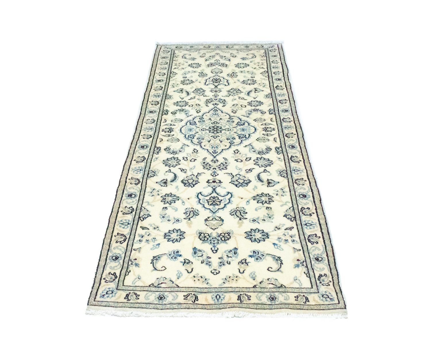 Løber Persisk tæppe - Keshan - 189 x 68 cm - beige