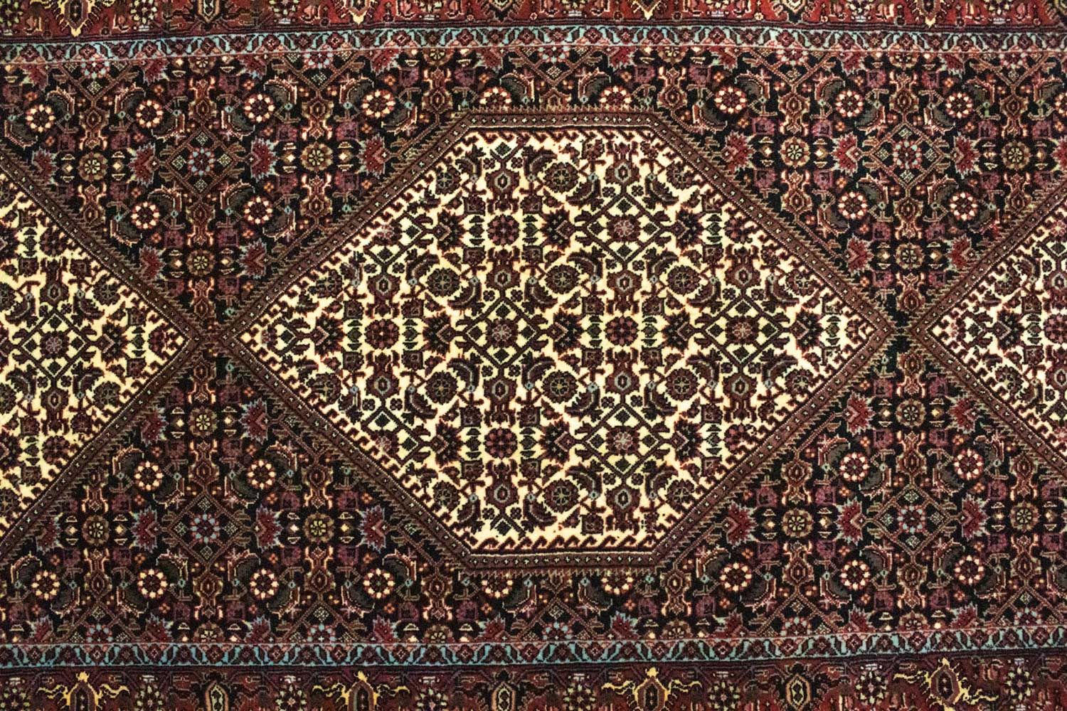 Løber Persisk tæppe - Bijar - 294 x 83 cm - blå