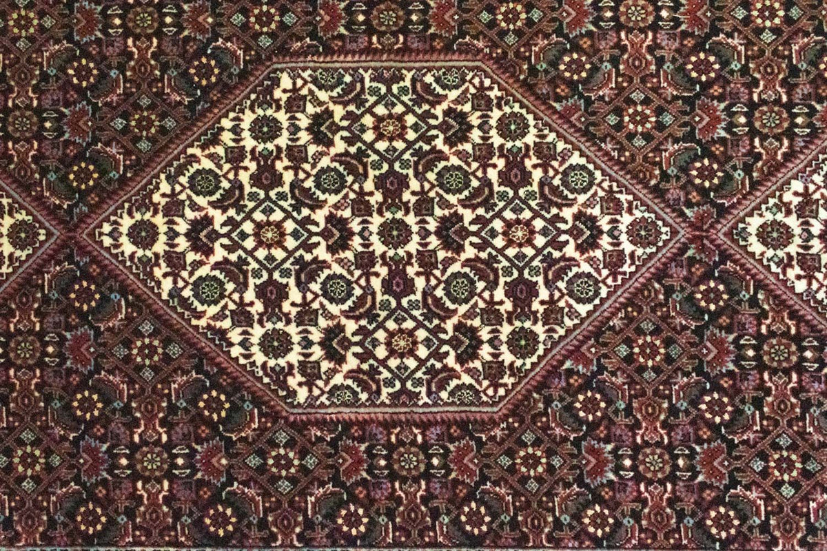 Løber Persisk tæppe - Bijar - 327 x 83 cm - sort