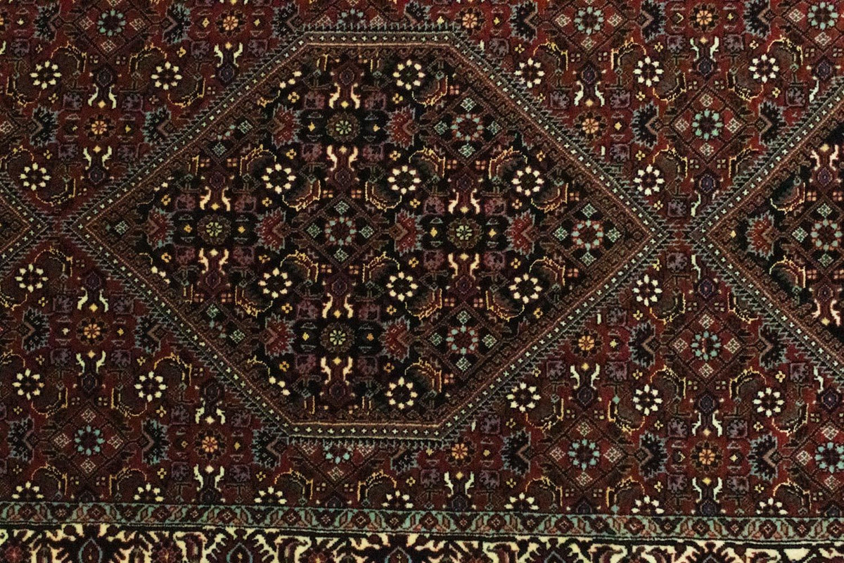 Løber Persisk tæppe - Bijar - 200 x 76 cm - rød
