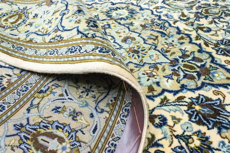 Persisk tæppe - Keshan - 230 x 137 cm - beige