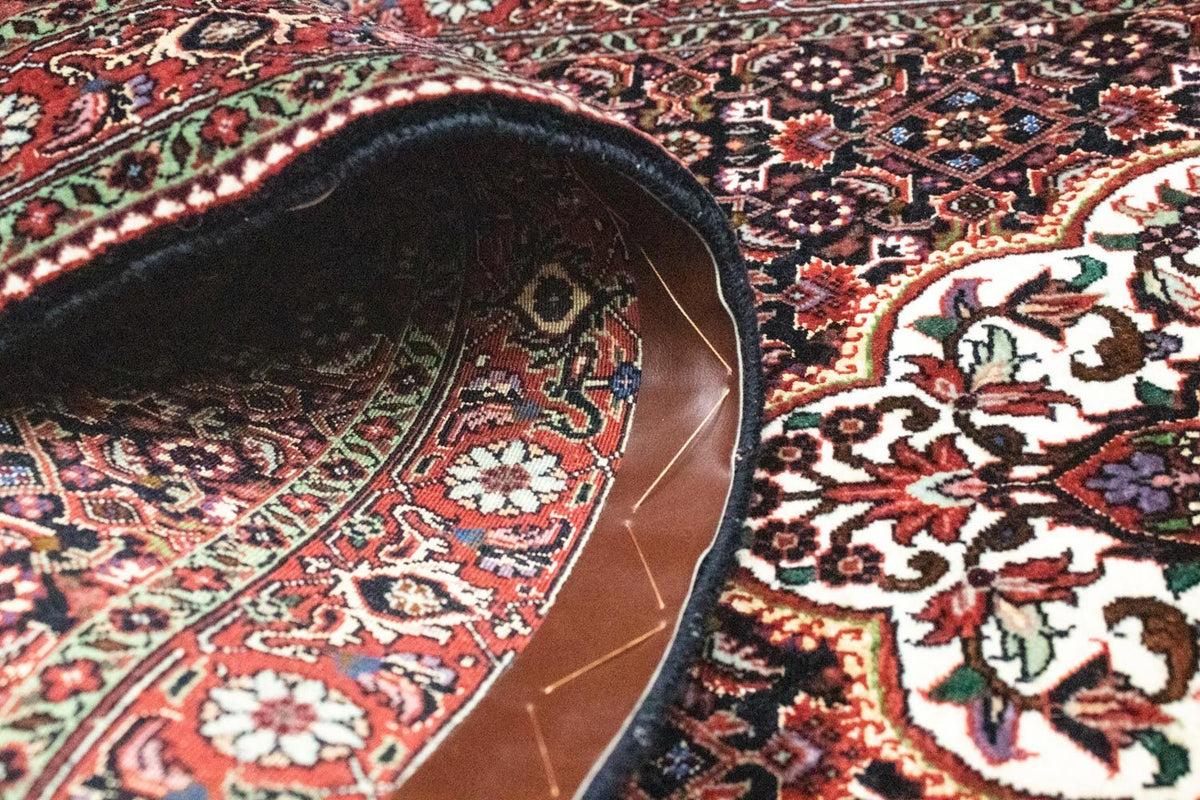 Løber Persisk tæppe - Bijar - 309 x 80 cm - blå