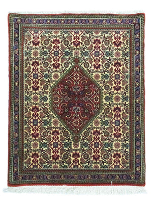 Persisk tæppe - Bijar - 89 x 72 cm - beige