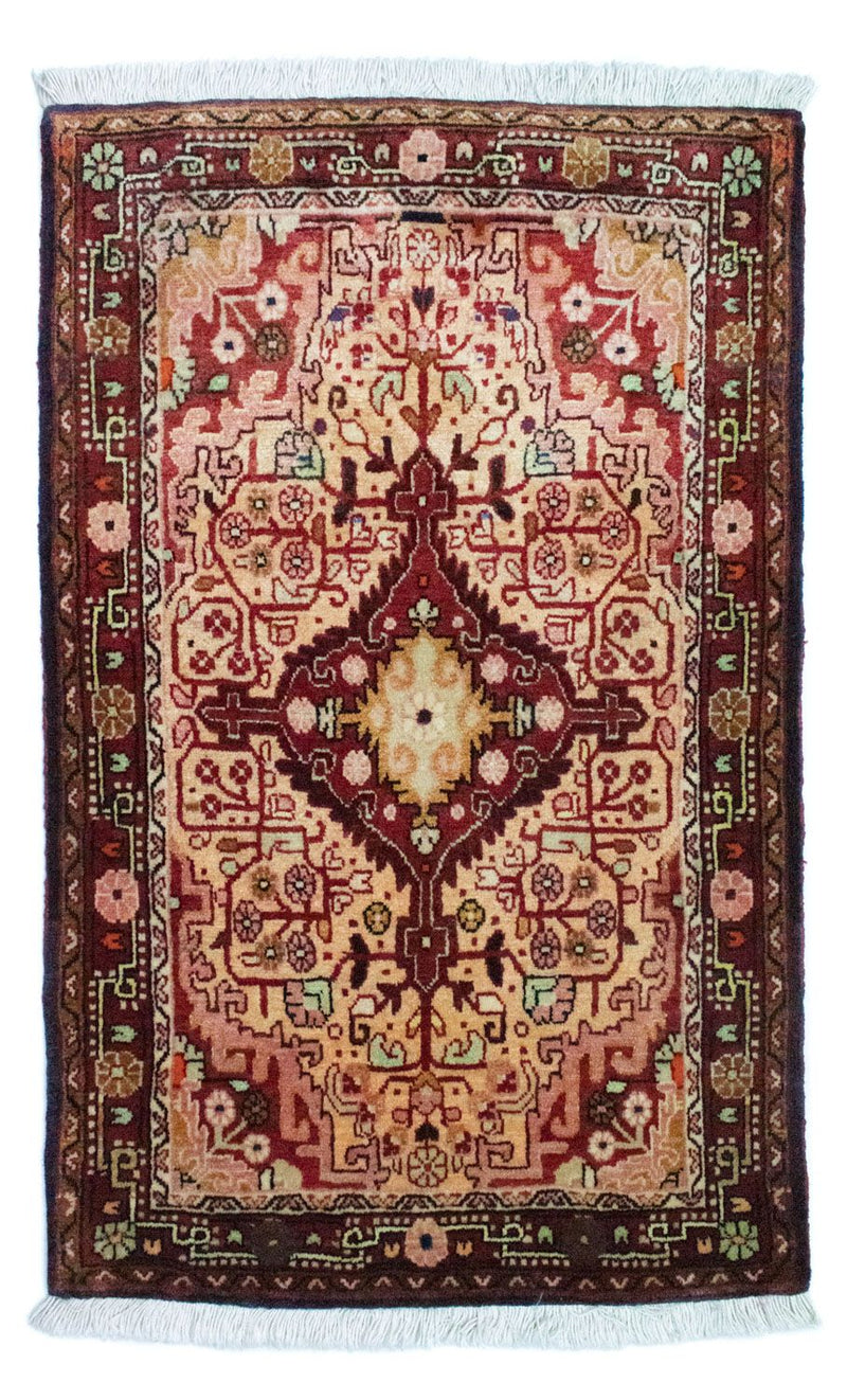 Persisk tæppe - Classic - 101 x 65 cm - lysrød