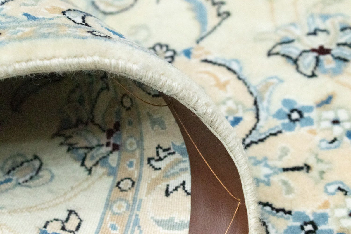 Løber Persisk tæppe - Nain - 200 x 70 cm - naturlig hvid