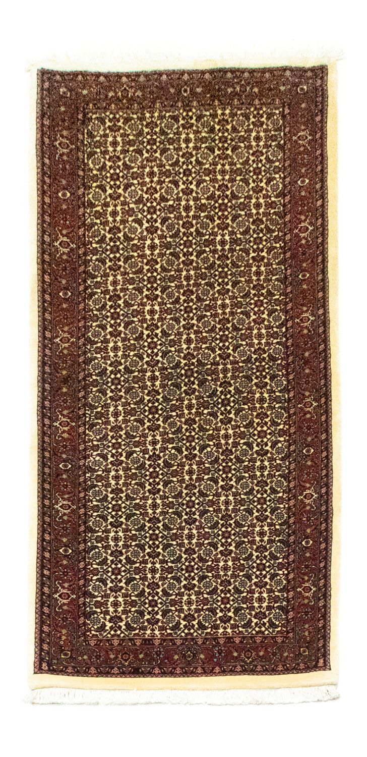 Løber Persisk tæppe - Bijar - 190 x 80 cm - beige
