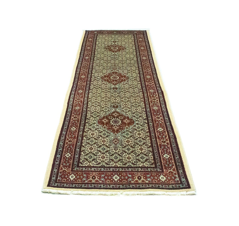 Løber Persisk tæppe - Classic - 294 x 81 cm - beige