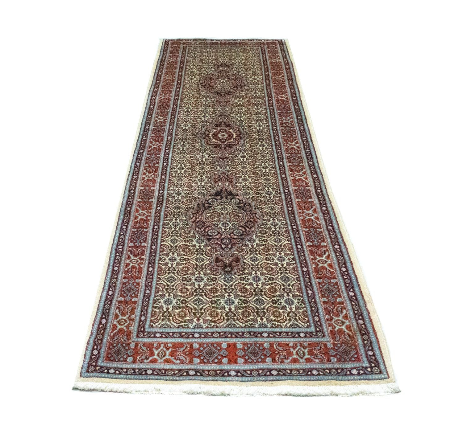 Løber Persisk tæppe - Classic - 288 x 81 cm - beige