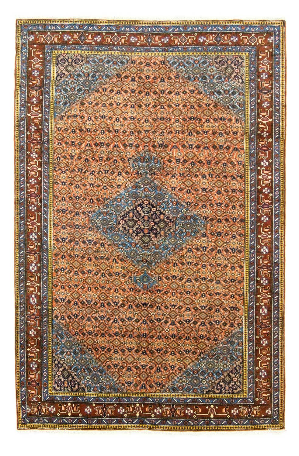 Persisk tæppe - Nomadisk - 295 x 203 cm - rust