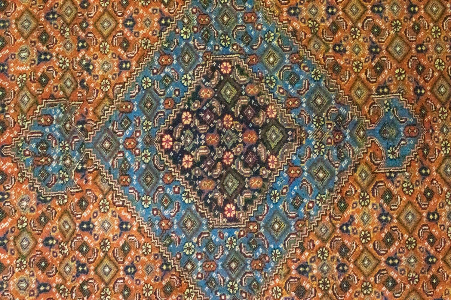 Persisk tæppe - Nomadisk - 295 x 203 cm - rust