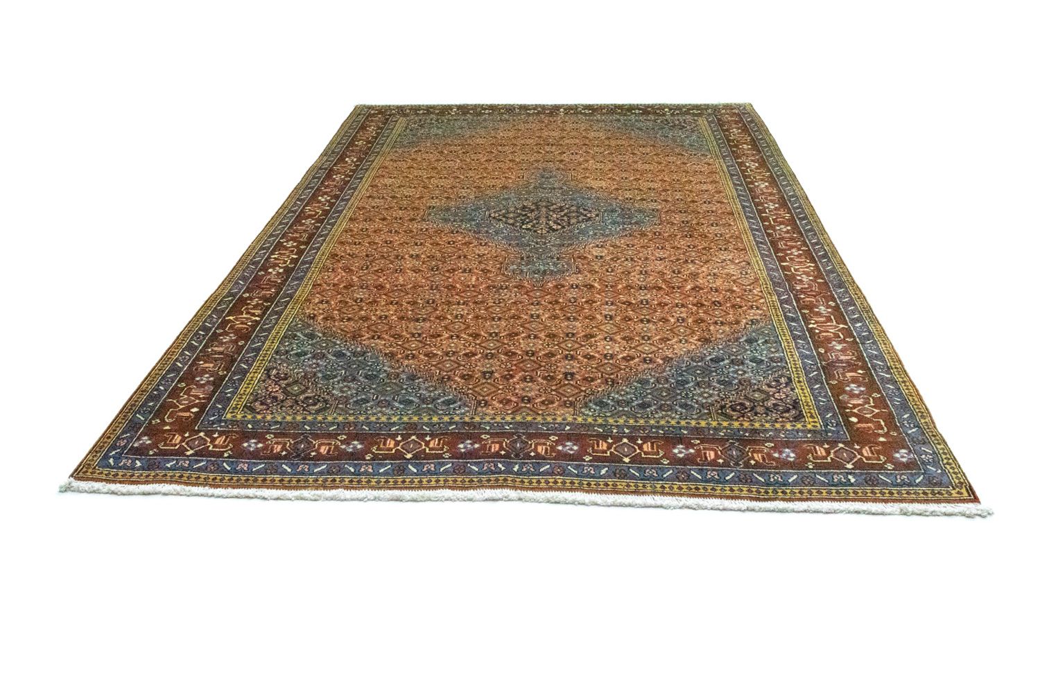 Persisk tæppe - Nomadisk - 295 x 203 cm - rust