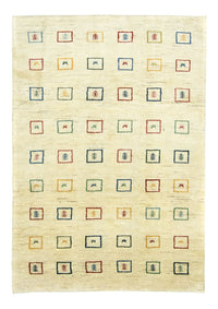 Gabbeh-tæppe - Persisk - 281 x 195 cm - beige