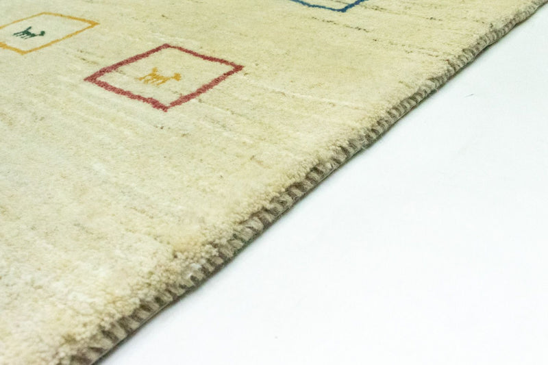 Gabbeh-tæppe - Persisk - 281 x 195 cm - beige