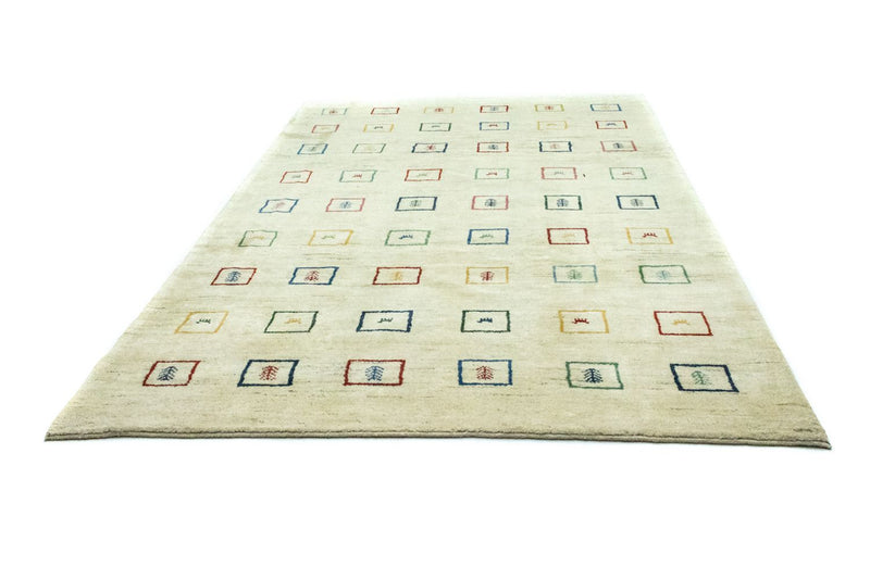 Gabbeh-tæppe - Persisk - 281 x 195 cm - beige