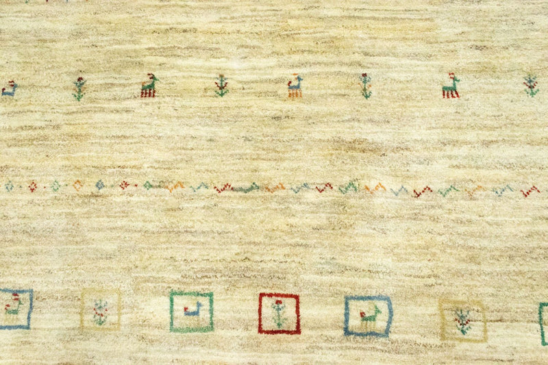 Gabbeh-tæppe - Persisk - 285 x 199 cm - beige