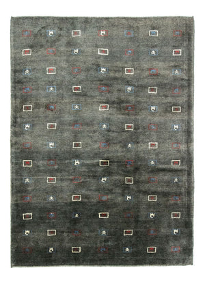 Gabbeh-tæppe - Persisk - 235 x 174 cm - grå