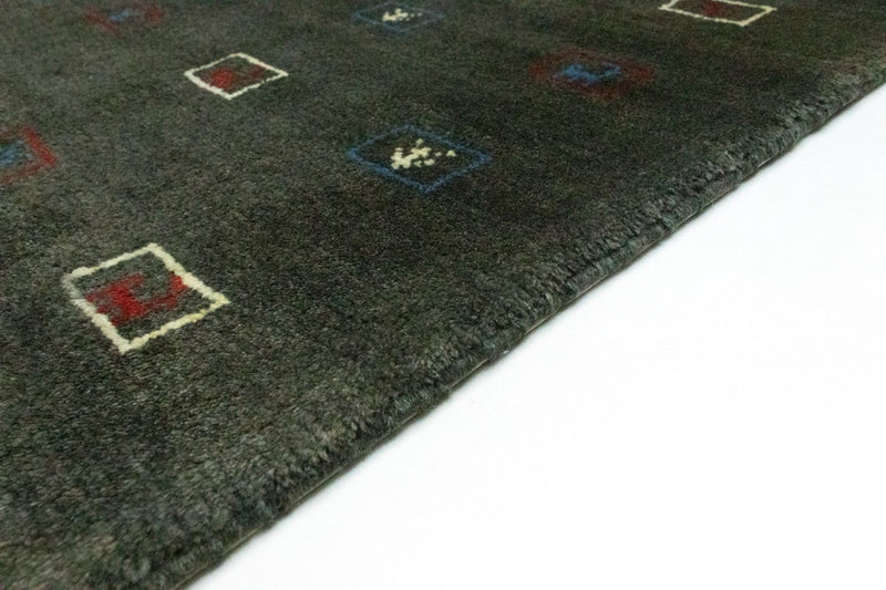 Gabbeh-tæppe - Persisk - 235 x 174 cm - grå