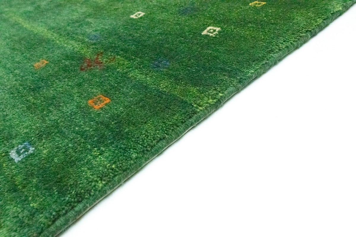 Gabbeh-tæppe - Persisk - 189 x 155 cm - grøn