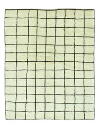 Gabbeh-tæppe - Persisk - 191 x 151 cm - beige
