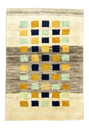 Gabbeh-tæppe - Persisk - 140 x 98 cm - farvet