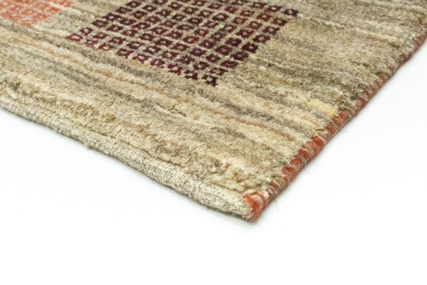 Gabbeh-tæppe - Persisk - 137 x 102 cm - grå