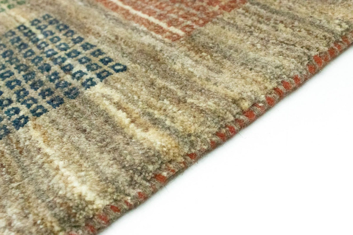 Gabbeh-tæppe - Persisk - 137 x 102 cm - grå