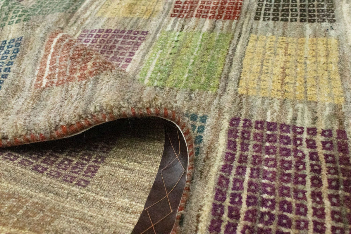 Gabbeh-tæppe - Persisk - 137 x 102 cm - grå