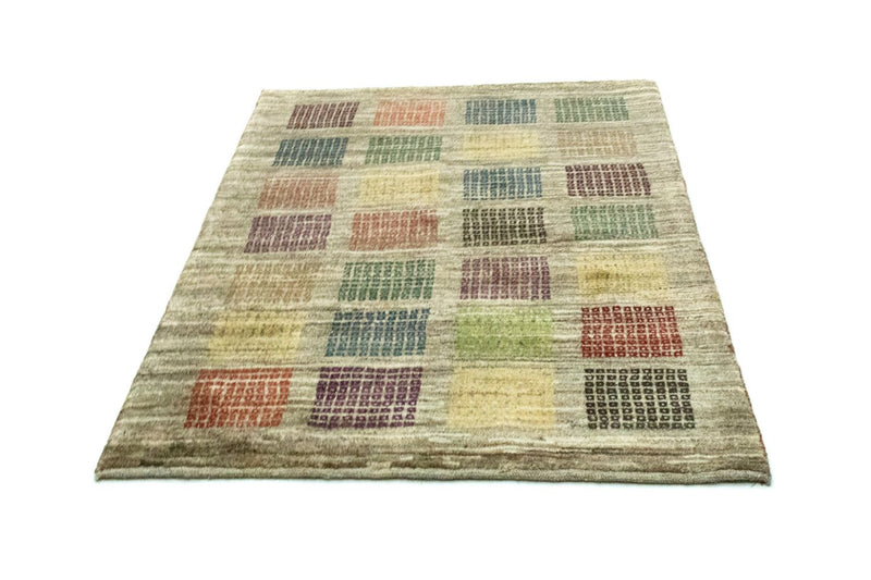 Gabbeh-tæppe - Persisk - 137 x 102 cm - grå