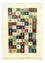 Gabbeh-tæppe - Persisk - 136 x 100 cm - farvet