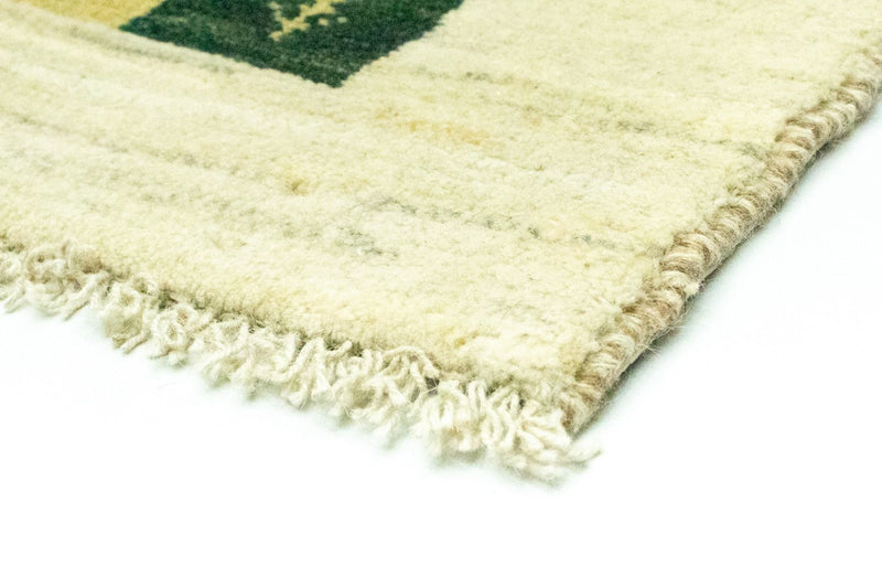 Gabbeh-tæppe - Persisk - 136 x 100 cm - farvet