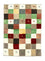 Gabbeh-tæppe - Persisk - 134 x 100 cm - farvet