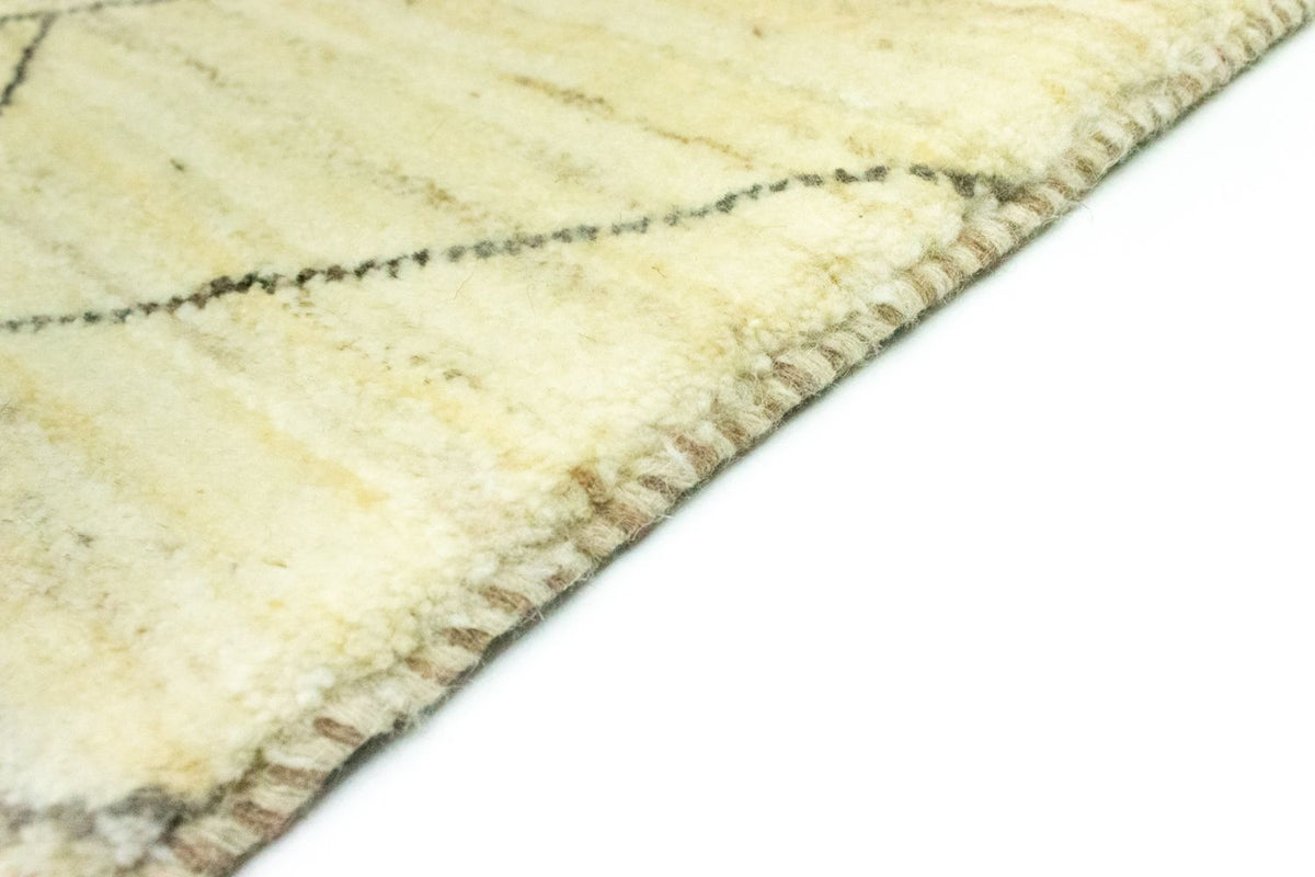 Gabbeh-tæppe - Persisk - 140 x 98 cm - beige