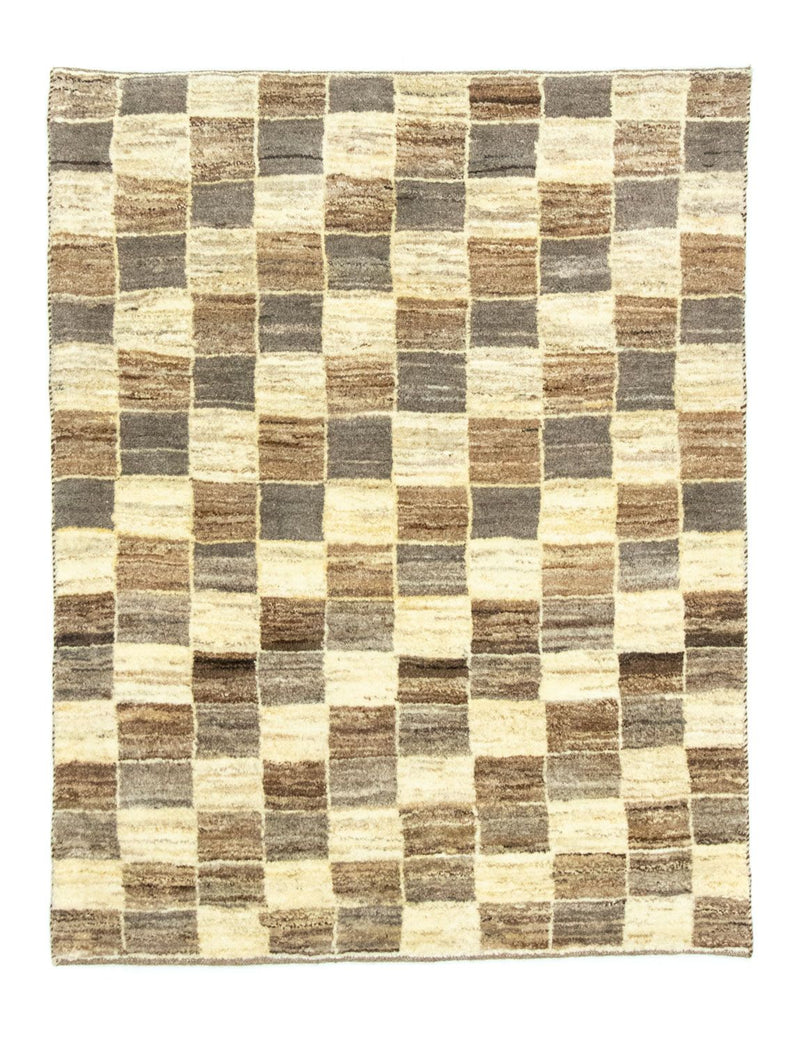Gabbeh-tæppe - Persisk - 139 x 107 cm - farvet