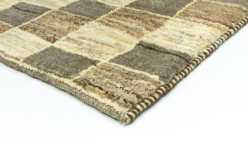Gabbeh-tæppe - Persisk - 139 x 107 cm - farvet