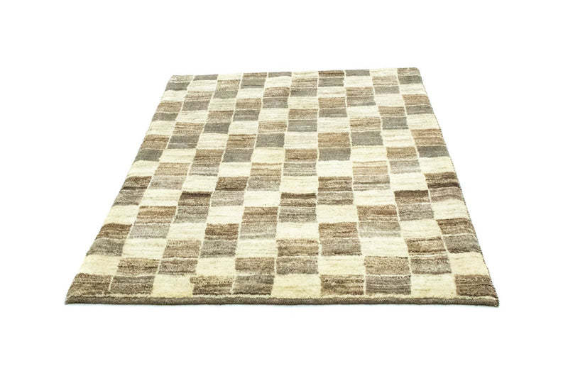 Gabbeh-tæppe - Persisk - 139 x 107 cm - farvet
