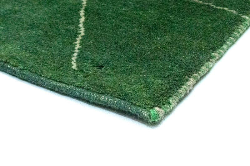 Gabbeh-tæppe - Persisk - 143 x 100 cm - grøn