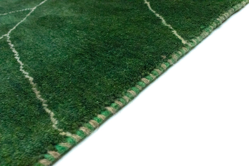 Gabbeh-tæppe - Persisk - 143 x 100 cm - grøn