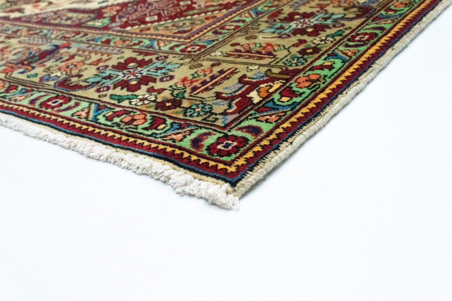 Persisk tæppe - Tabriz - 293 x 202 cm - beige