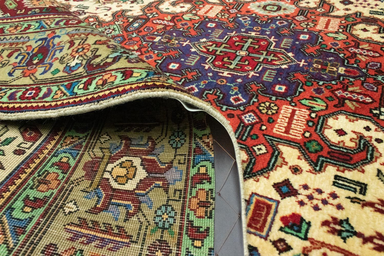 Persisk tæppe - Tabriz - 293 x 202 cm - beige