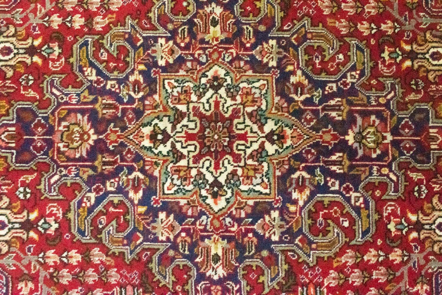 Persisk tæppe - Tabriz - 300 x 200 cm - rød