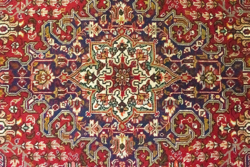 Persisk tæppe - Tabriz - 300 x 200 cm - rød