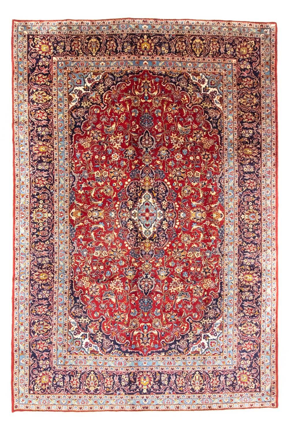 Persisk tæppe - Keshan - 362 x 250 cm - rød