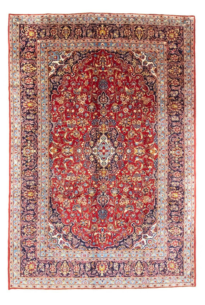 Persisk tæppe - Keshan - 362 x 250 cm - rød