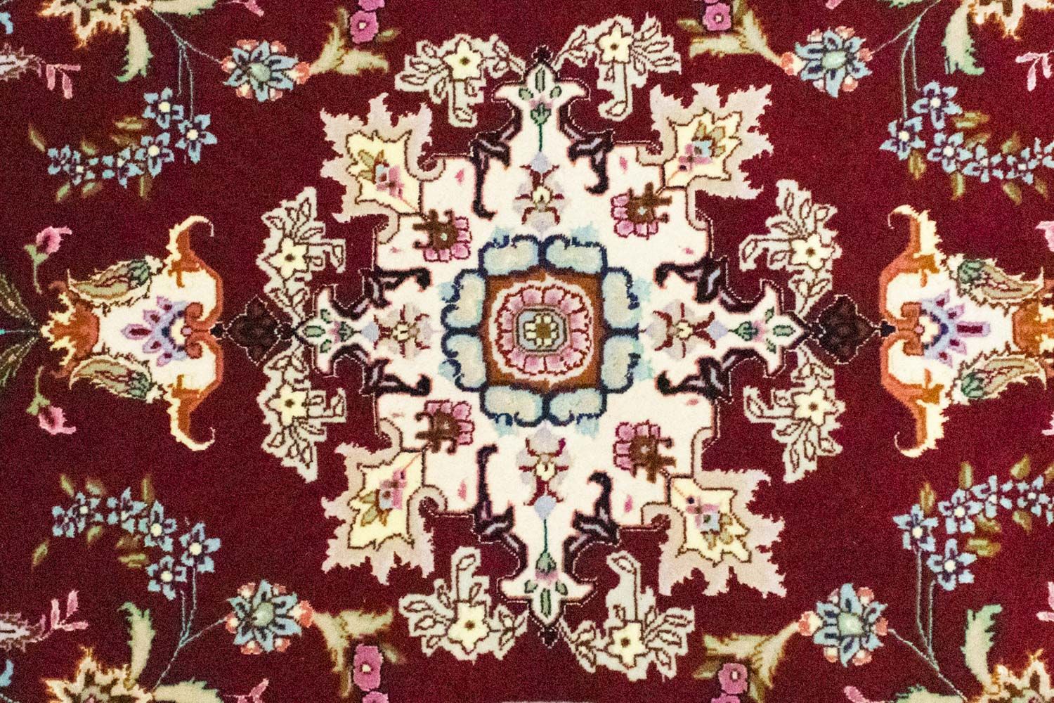 Løber Persisk tæppe - Tabriz - Royal - 200 x 83 cm - rød