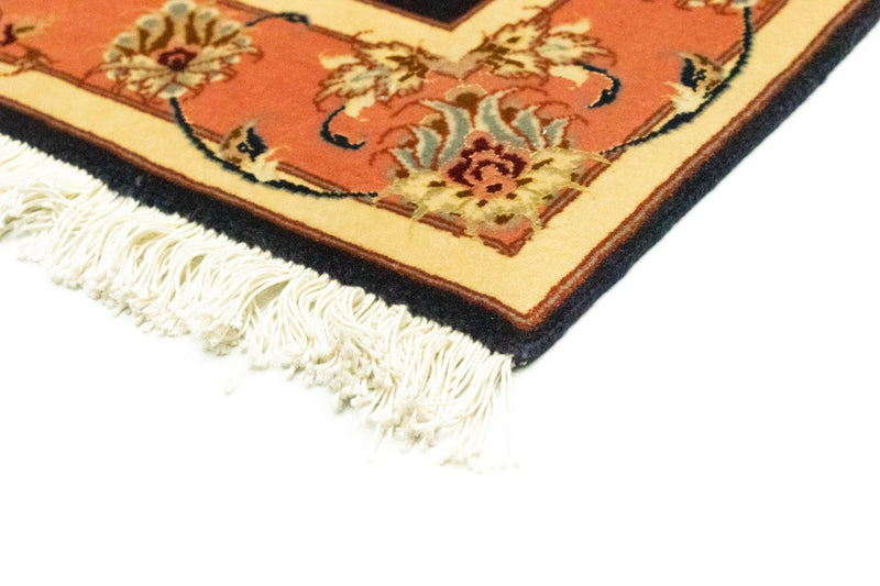 Løber Persisk tæppe - Tabriz - Royal - 200 x 75 cm - laks
