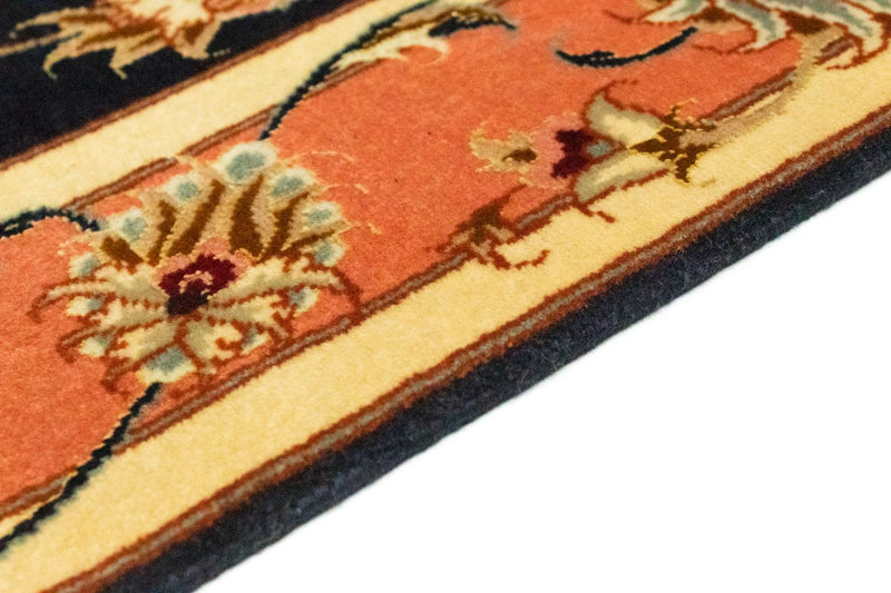 Løber Persisk tæppe - Tabriz - Royal - 200 x 75 cm - laks