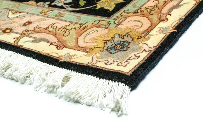 Løber Persisk tæppe - Tabriz - Royal - 290 x 84 cm - sort